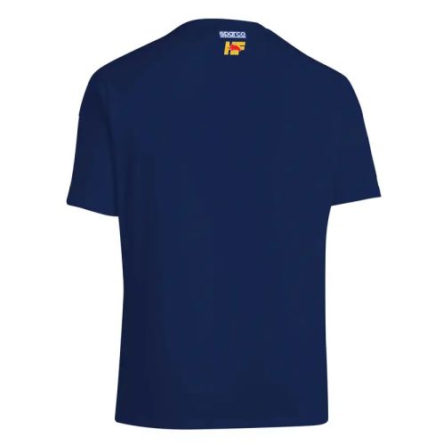 Koszulka T-Shirt Sparco Lancia HF Yellow granatowa