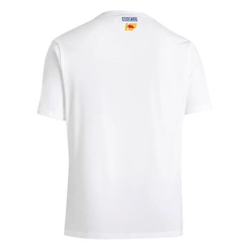 Koszulka T-Shirt Sparco Lancia HF Yellow biała