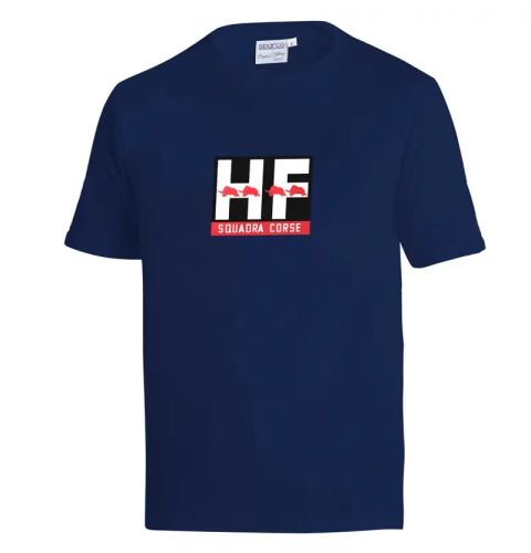 Koszulka T-Shirt Sparco Lancia HF Squadra Corse granatowa