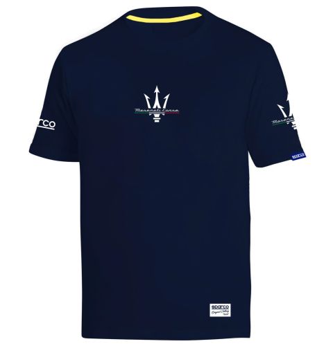 Koszulka T-Shirt Sparco Maserati Corse granatowa