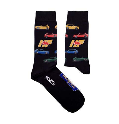 Skarpety Sparco Icon Design Lancia Delta Collection czarne