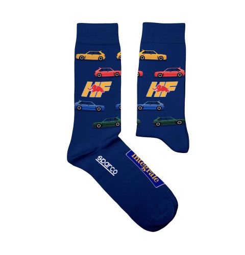 Skarpety Sparco Icon Design Lancia Delta Collection granatowe