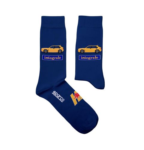 Skarpety Sparco Icon Design Lancia HF Integrale granatowe