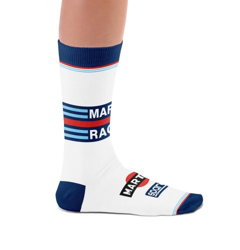 Skarpety Sparco Iconic Design 2 Martini Racing białe