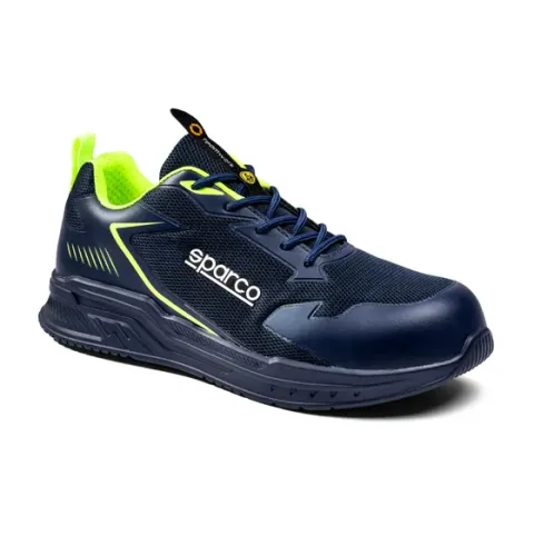 Buty Sparco Turbo S1PS ESD granatowo-żółte fluo