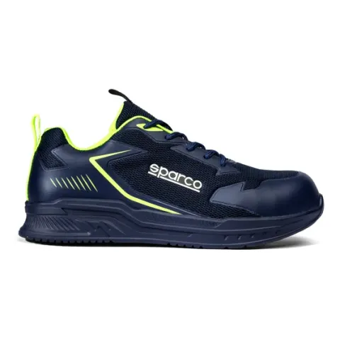 Buty Sparco Turbo S1PS ESD granatowo-żółte fluo