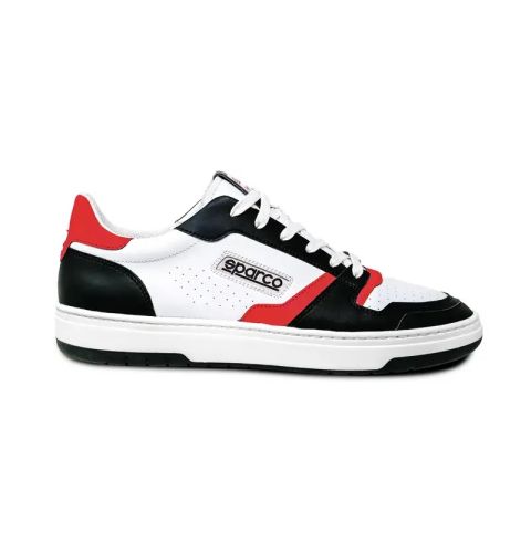 Buty SPARCO S-URBAN - biało-czarno-czerwone