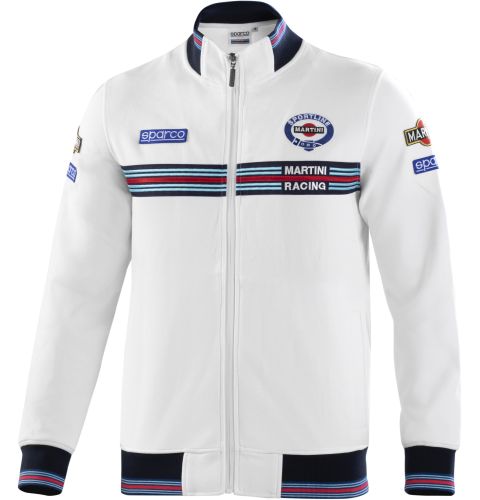 Bluza rozpinana SPARCO MARTINI RACING - biała