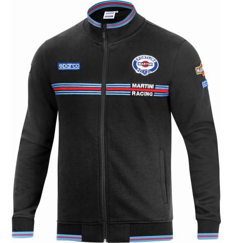 Bluza rozpinana SPARCO MARTINI RACING - czarna