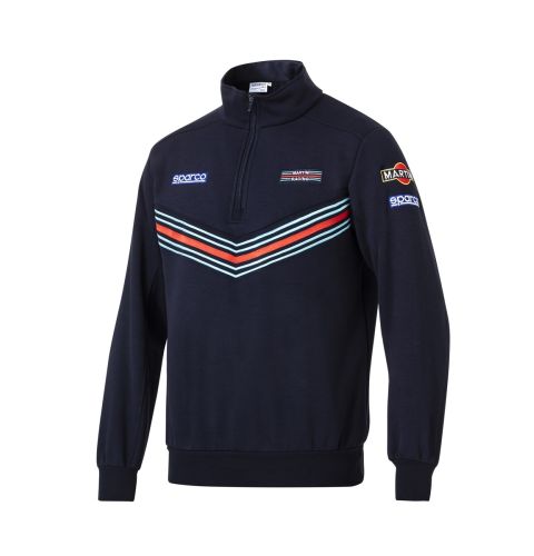 Bluza z zamkiem SPARCO MARTINI RACING - granatowa