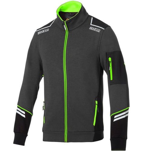 Bluza rozpinana SPARCO TECH ALABAMA - szaro-zielona