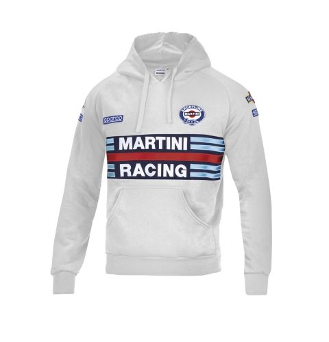 Bluza z kapturem  SPARCO MARTINI RACING - szara