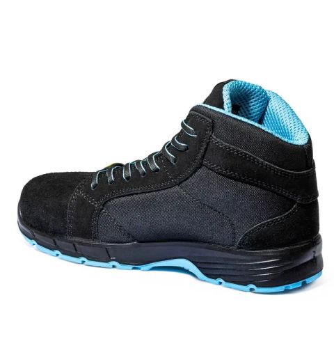 Buty SPARCO HORIZON-H ESD S3S SR FO - czarno-błękitne