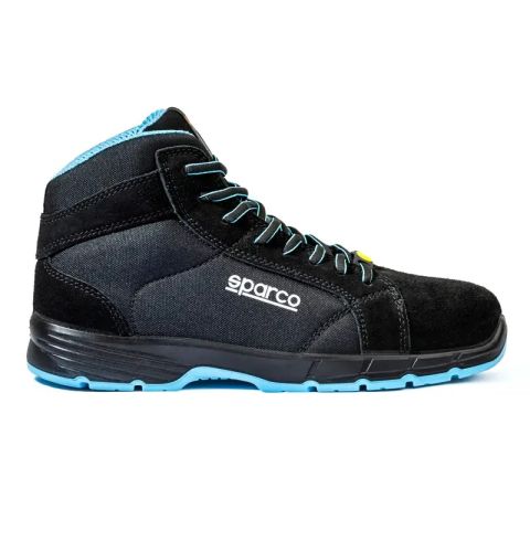 Buty SPARCO HORIZON-H ESD S3S SR FO - czarno-błękitne