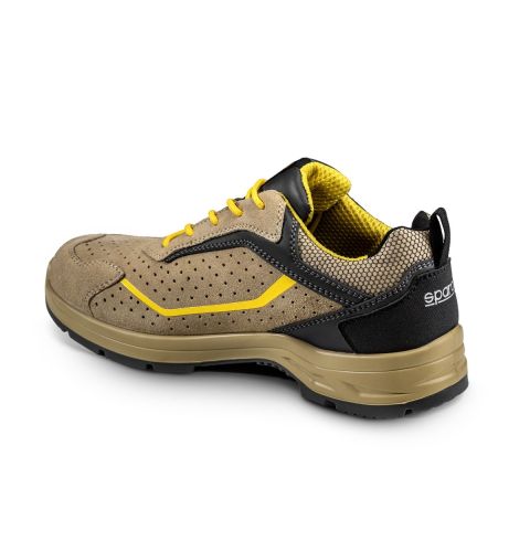 Buty SPARCO INDY COLTON ESD S1PS SR FO LG - beżowo-czarno-żółte