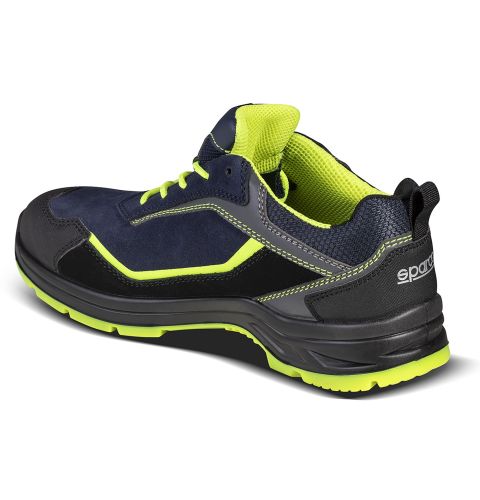 Buty SPARCO INDY BALTIMORA ESD S3S SR FO LG - granatowo-żółte