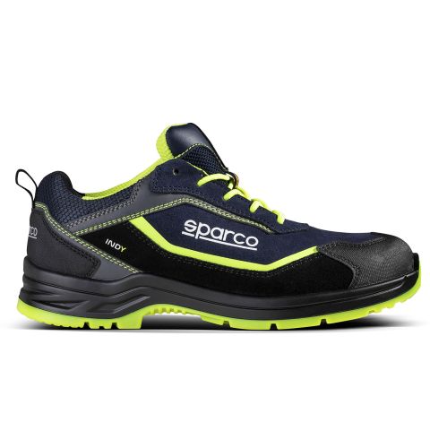 Buty SPARCO INDY BALTIMORA ESD S3S SR FO LG - granatowo-żółte
