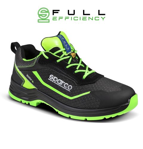 Buty SPARCO INDY-E FORESTER ESD S3S SR FO LG - czarno-zielone