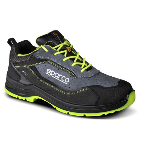 Buty SPARCO INDY TEXAS ESD S1PS SR FO LG - szaro-żółte fluo