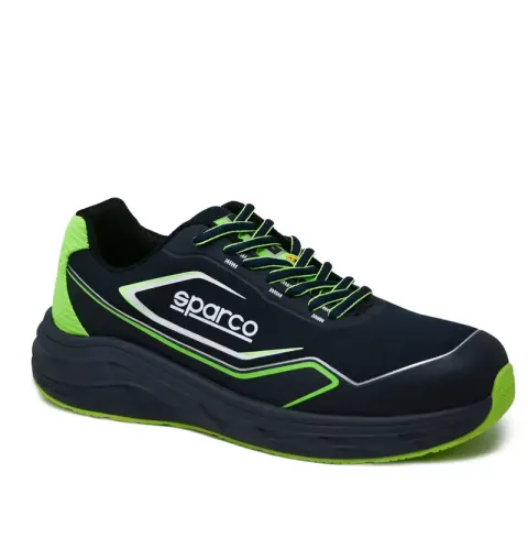 Buty SPARCO IMPULSE WILLEN ESD S1PS SR FO HRO SC - granatowo-zielone