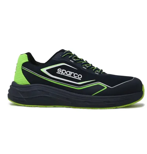 Buty SPARCO IMPULSE WILLEN ESD S1PS SR FO HRO SC - granatowo-zielone