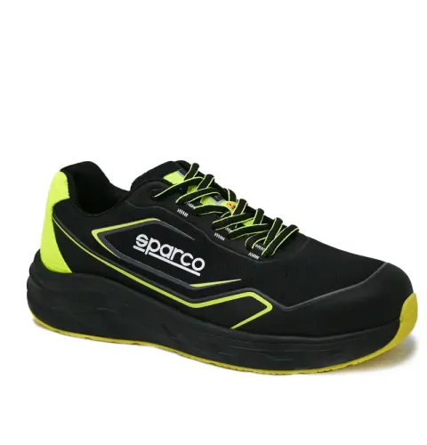 Buty SPARCO IMPULSE LUTON ESD S1PS SR FO HRO SC - czarno-żółte