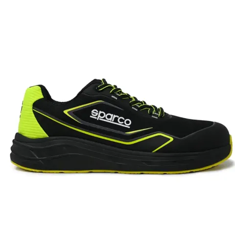 Buty SPARCO IMPULSE LUTON ESD S1PS SR FO HRO SC - czarno-żółte