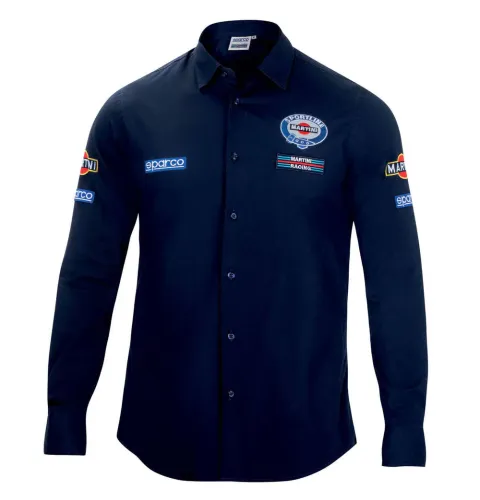 Koszula SPARCO MARTINI RACING - granatowa
