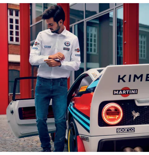 Koszula SPARCO MARTINI RACING - biała