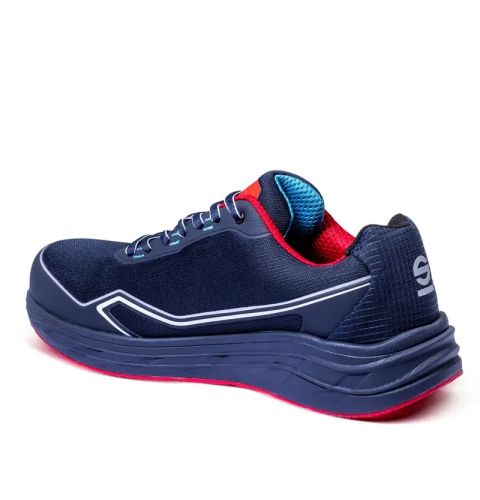 Buty SPARCO IMPULSE MARTINI RACING CORSICA ESD S1PS SR FO HRO SC - granatowo-czerwone