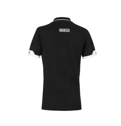 Koszuka polo z zamkiem damska SPARCO LADY - czarna