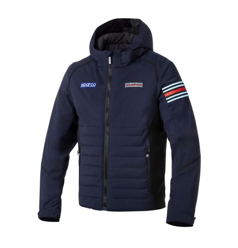Kurtka zimowa SPARCO MARTINI RACING - granatowa