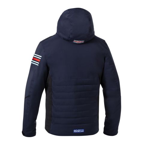 Kurtka zimowa SPARCO MARTINI RACING - granatowa