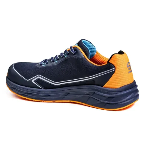Buty SPARCO IMPULSE MIRAGE GULF ESD S1PS SR FO HRO SC- granatowo-pomarańczowe