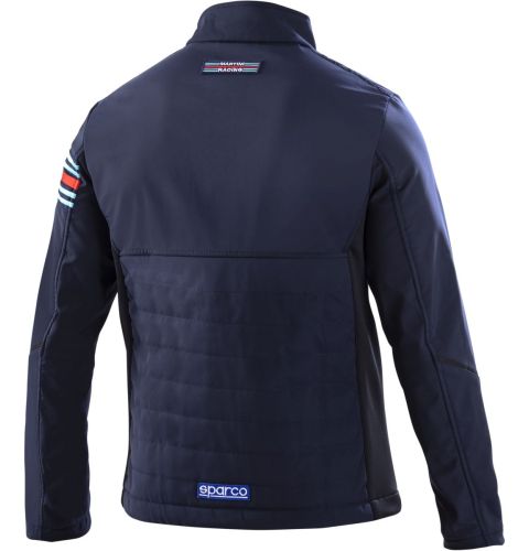 Kurtka Softshell SPARCO MARTINI RACING - granatowa