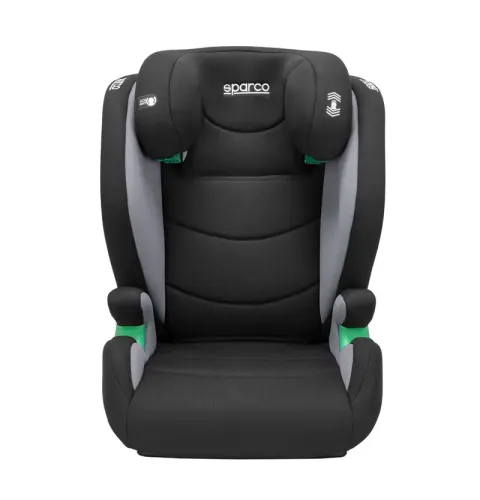 Fotelik dziecięcy SPARCO SK2000I ECE R129/03 ISOFIT (100-150 cm) - szary