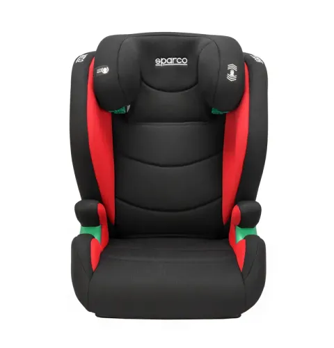 Fotelik dziecięcy SPARCO SK2000I ECE R129/03 ISOFIT (100-150 cm) - czerwony
