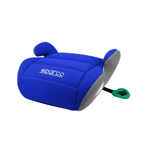 Fotelik dziecięcy SPARCO F100KI ECE R129/03 (22-36 kg, 125-150 cm) niebieski
