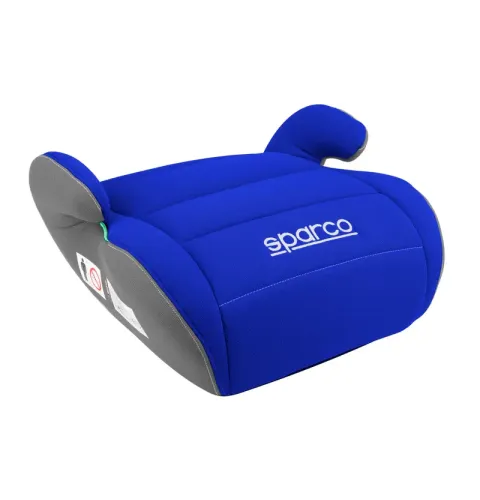 Fotelik dziecięcy SPARCO F100KI ECE R129/03 (22-36 kg, 125-150 cm) niebieski