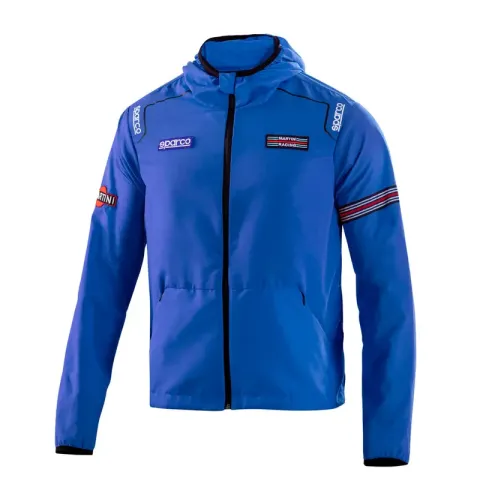 Kurtka SPARCO WINDSTOPPER MARTINI RACING niebieska