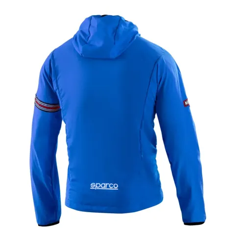 Kurtka SPARCO WINDSTOPPER MARTINI RACING niebieska