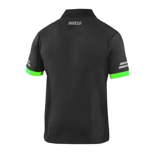 Polo SPARCO TECH - szaro-zielone