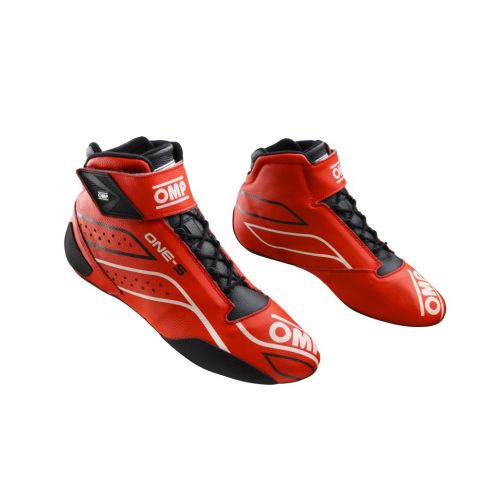 Buty OMP ONE-S FIA 8856-2018 czerwone