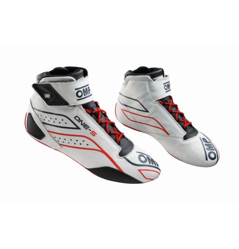 Buty OMP ONE-S FIA 8856-2018 białe