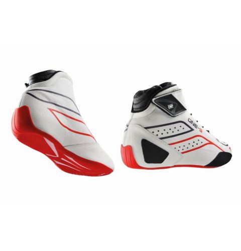 Buty OMP ONE-S FIA 8856-2018 białe