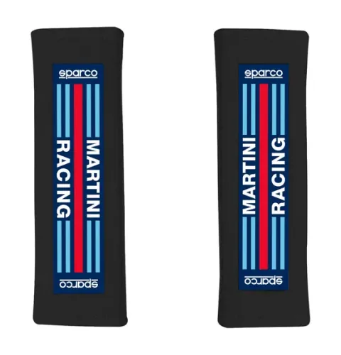Nakładki na pasy Martini Racing 3" - czarne
