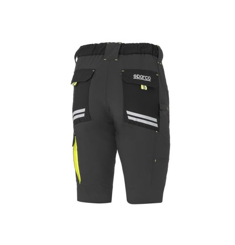 Spodenki SPARCO TECH LAREDO - szaro-żółte