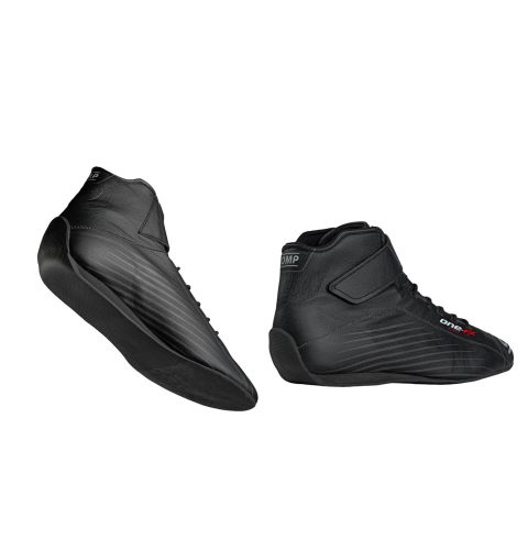 Buty OMP ONE EVO FX LEATHER FIA 8856-2018 czarne