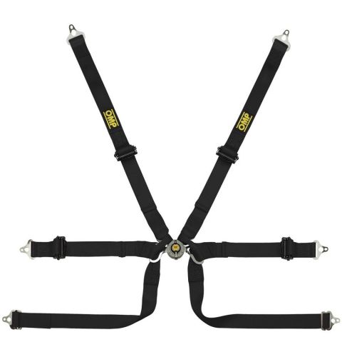 Pasy bezpieczeństwa OMP TECNICA PROTOTYPE PULL UP – 2'', 6-pkt. FIA 8853-2016 czarne