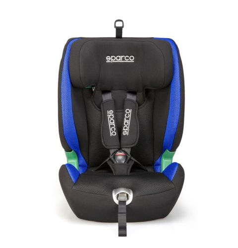Fotelik dziecięcy SPARCO SK5000I ISOFIX czarno-niebieski